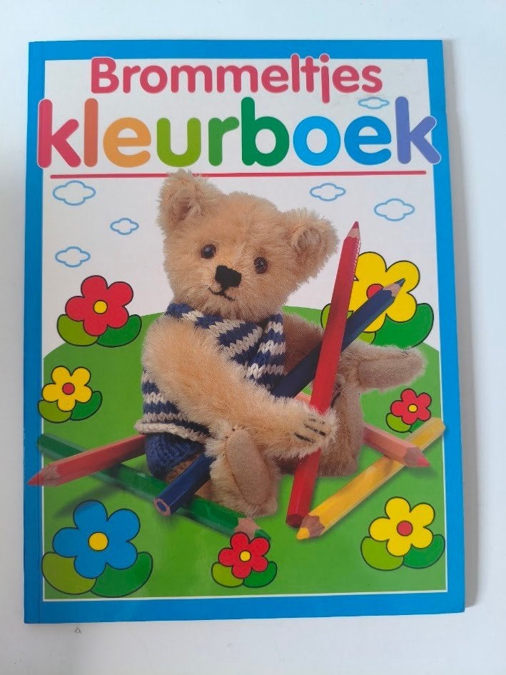 Nieuw Brommeltjes kleurboek, Hobby en Vrije tijd, Tekenen, Ophalen of Verzenden, Nieuw, Papier, Schets- of Tekenboek