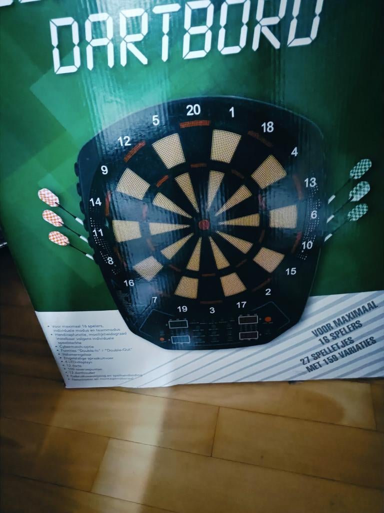 Elektronisch Dartbord met Pijlen - Nieuw in Doos, Ophalen of Verzenden