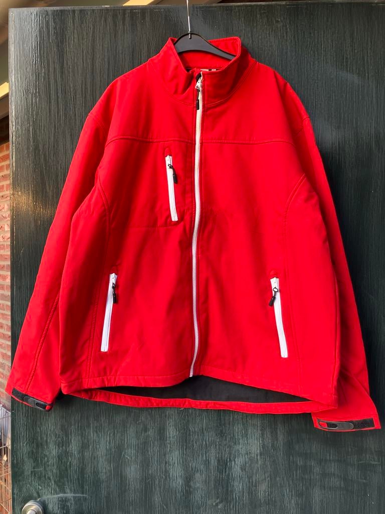 Santino Softshell Jas Rood Maat 3XL, Ophalen of Verzenden, Nieuw, Overige maten, Rood