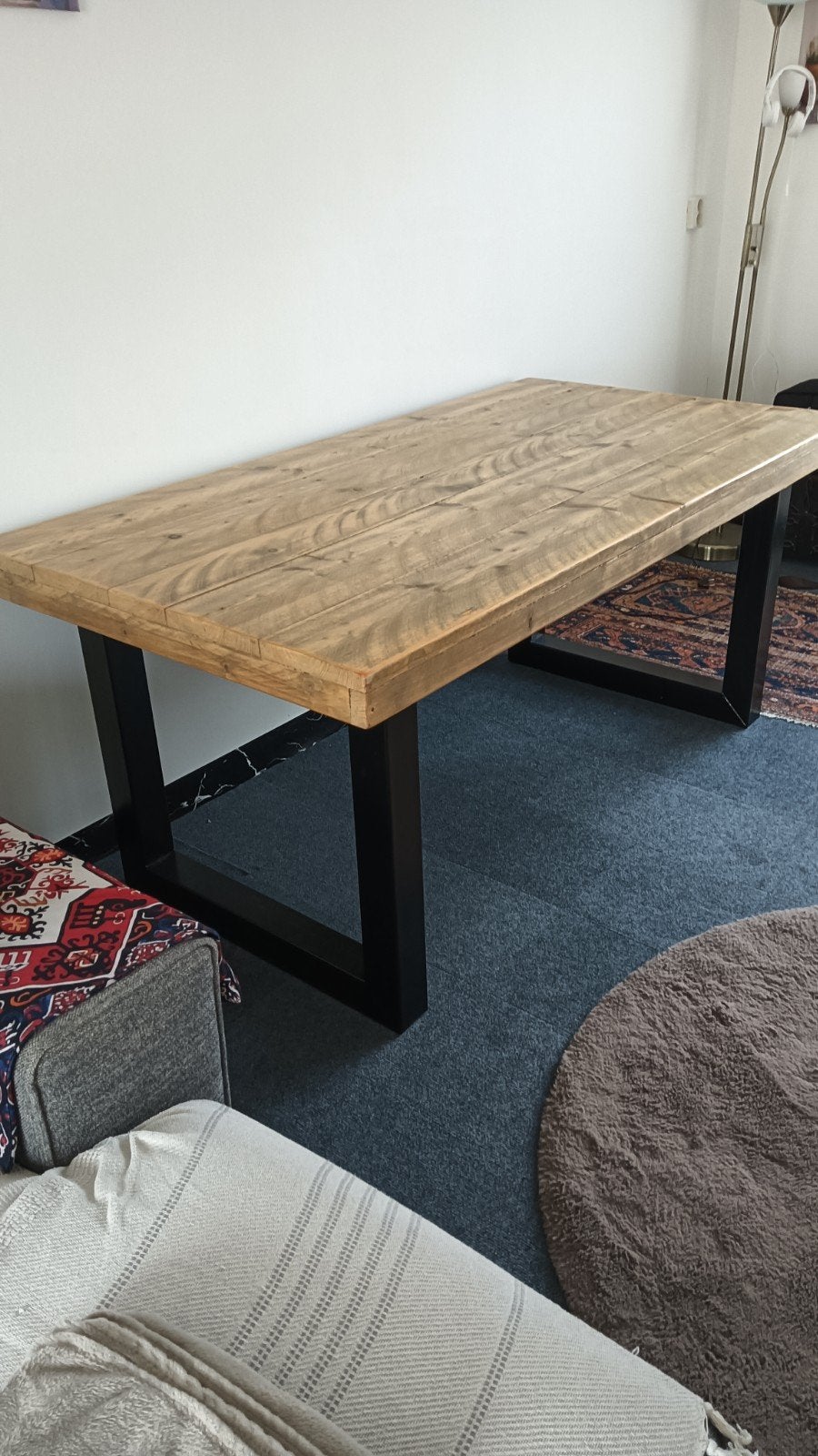 mooi tafel, Ophalen, Zo goed als nieuw, Rechthoekig, Hout