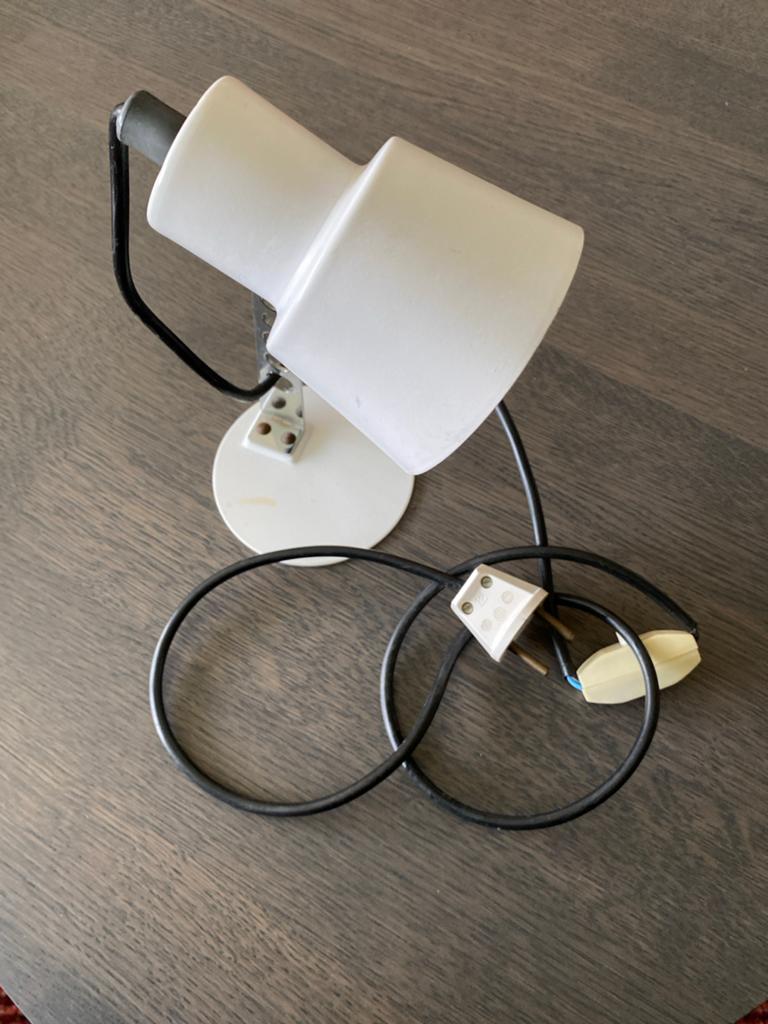 Vintage bureaulamp Targetti Sankey “. jaren 70, Ophalen of Verzenden, Gebruikt, Metaal, Minder dan 50 cm