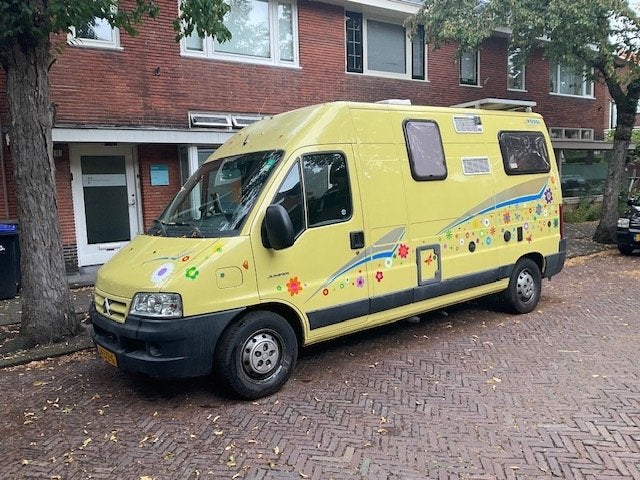 Camper Citroën Jumper, geel, Auto diversen, Ophalen