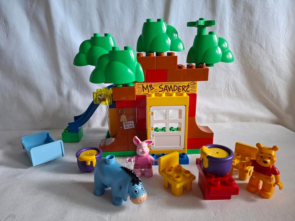 Winnie the Pooh Poeh , Winnie's House set 5947, Ophalen of Verzenden, Zo goed als nieuw, Duplo, Complete set
