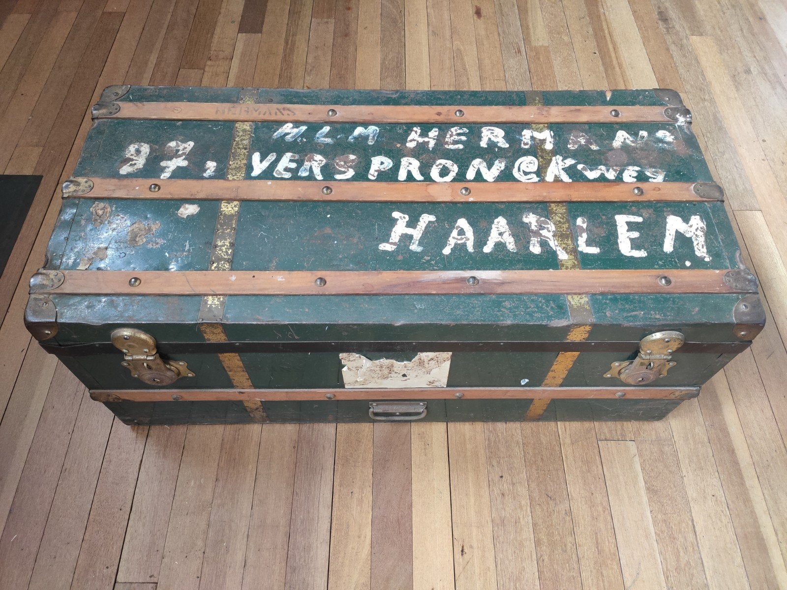 Hutkoffer, Huis en Inrichting, Ophalen, Minder dan 50 cm, Gebruikt, 50 tot 100 cm