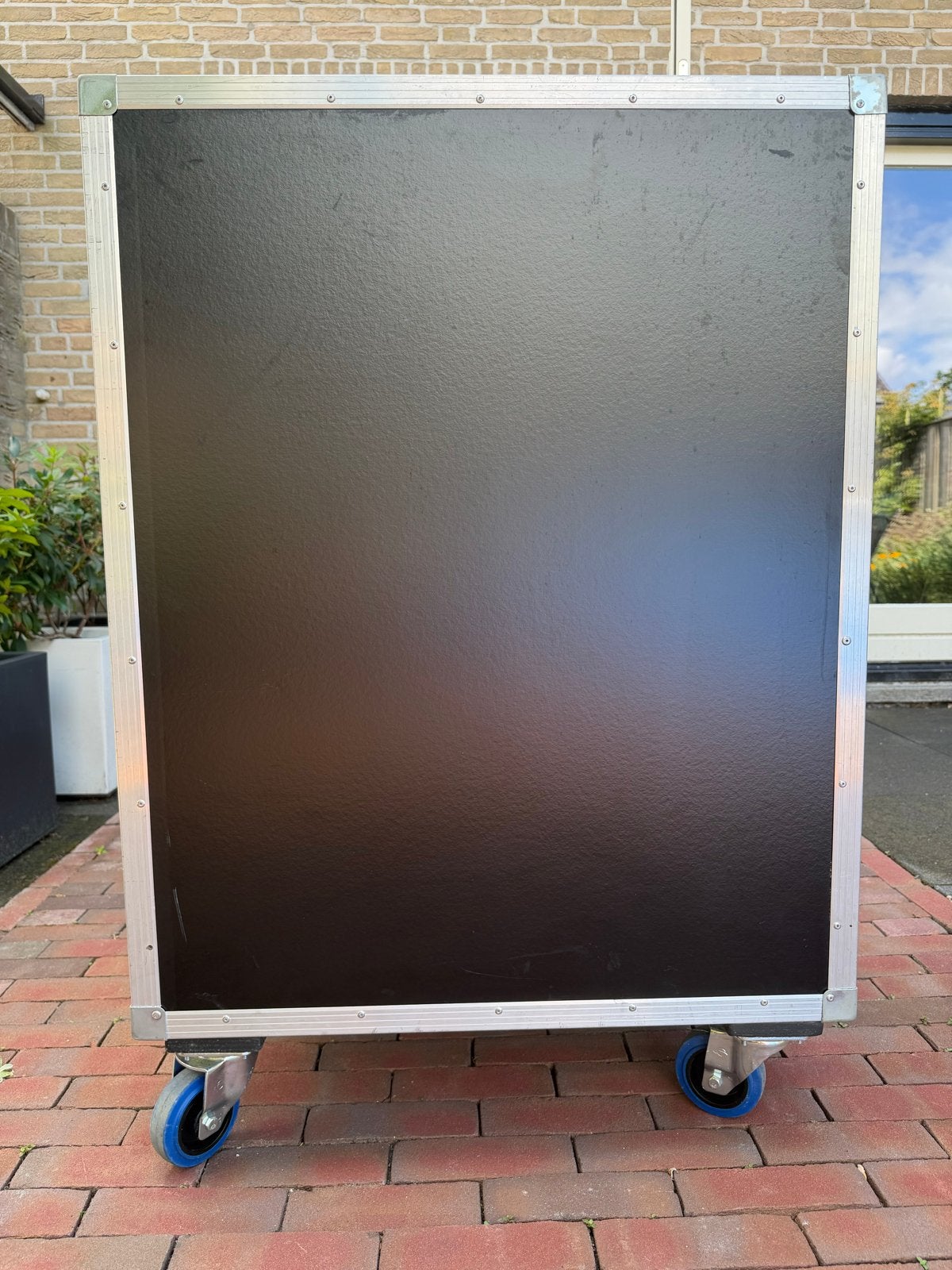 Professionele Flightcase op wielen, Ophalen