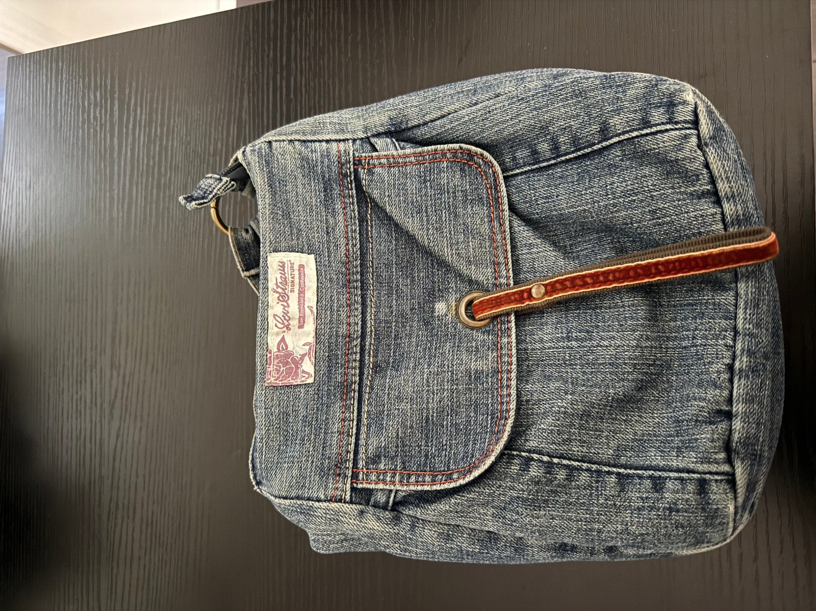 Dames tas, Verzenden, Zo goed als nieuw, Blauw