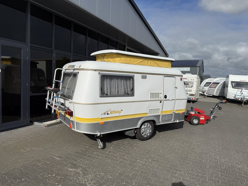 Eriba Touring Triton 420 GT Jubilee Langslaper WC 780KG Leeg, Caravans en Kamperen, Bedrijf, Treinzit, 4 tot 5 meter, Eriba