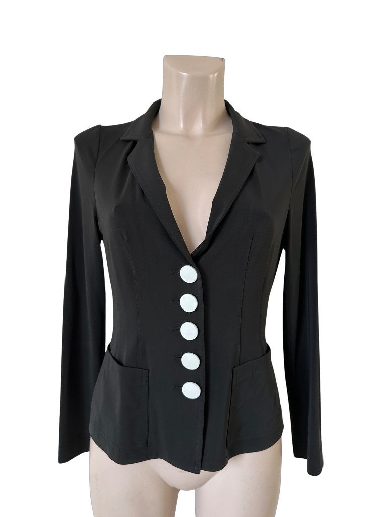 ML Collections blazer M, Maat 38/40 (M), Zwart, Ophalen of Verzenden, Zo goed als nieuw