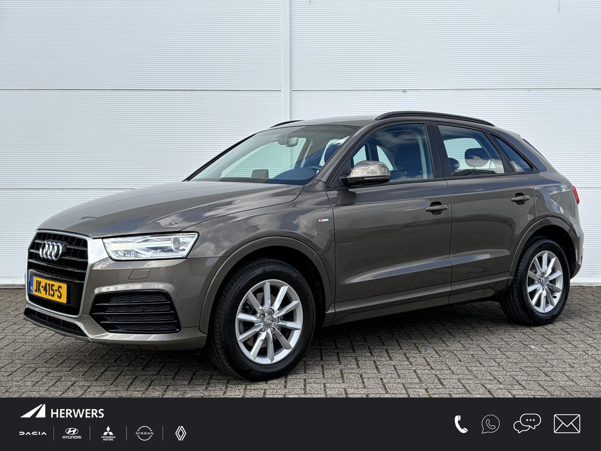 Audi Q3 1.4 TFSI CoD Adrenalin / Trekhaak ( 1800 kg ) / Navi, Auto's, 4 cilinders, Origineel Nederlands, SUV of Terreinwagen, 17 km/l