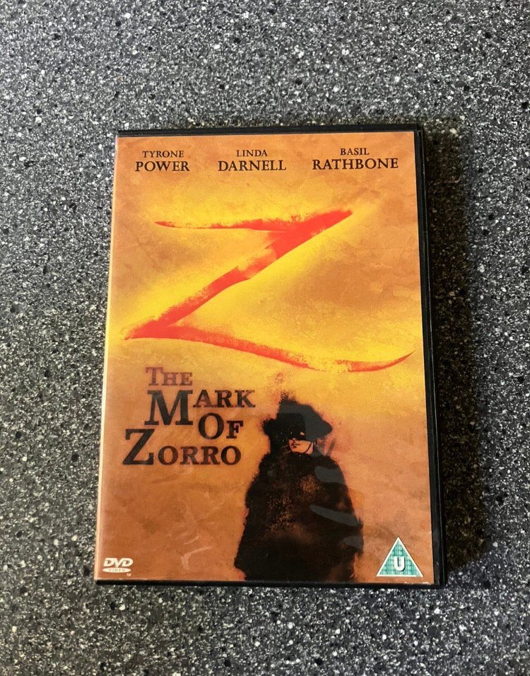 The Mark of Zorro (1940) Tyrone Power, Ophalen of Verzenden, Zo goed als nieuw, Actie en Avontuur, 1940 tot 1960