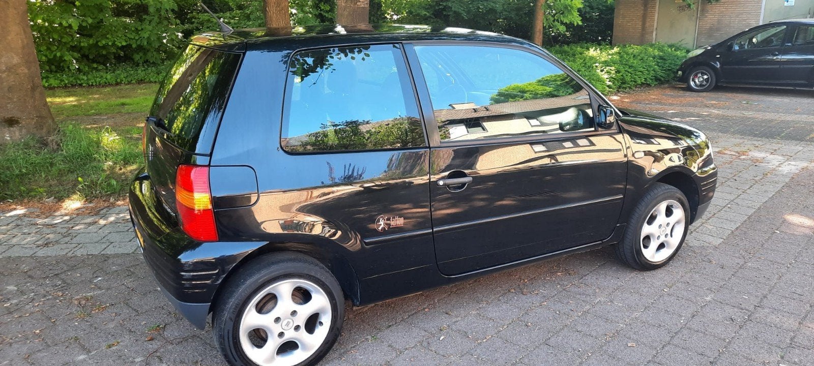 Seat Arosa (Tattoo) 1.4 44KW 2001 Zwart km.147800, Auto's, Voorwielaandrijving, 450 kg, 31 €/maand, 4 stoelen