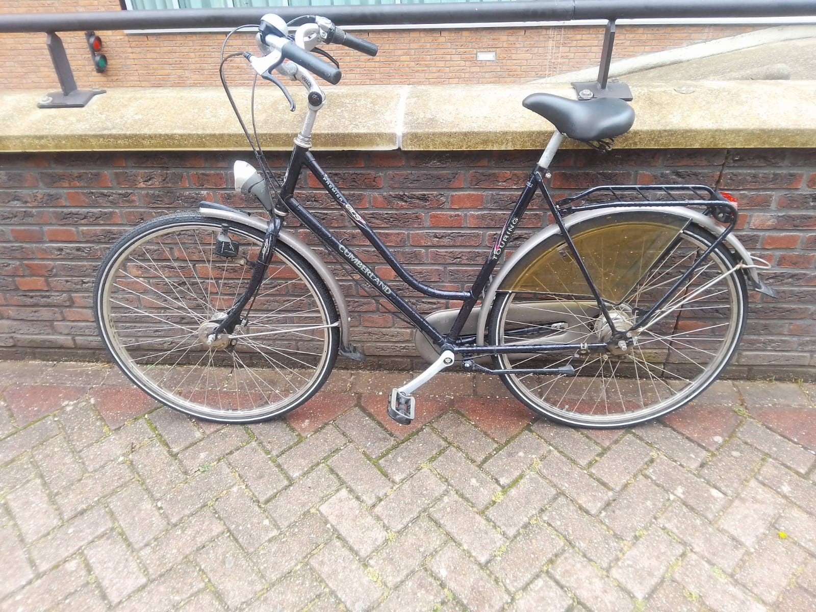 OMAFIETS DAMESFIETS RIJKLAAR VERSNELLING & HANDREMMEN BUDGET, Fietsen en Brommers, Ophalen