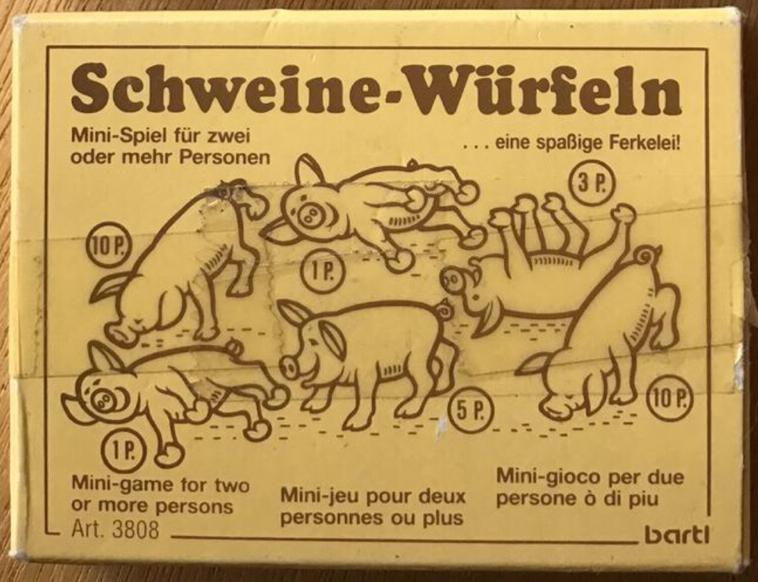 Schweine Würfeln - ZGAN, Vijf spelers of meer, Ophalen of Verzenden, Zo goed als nieuw