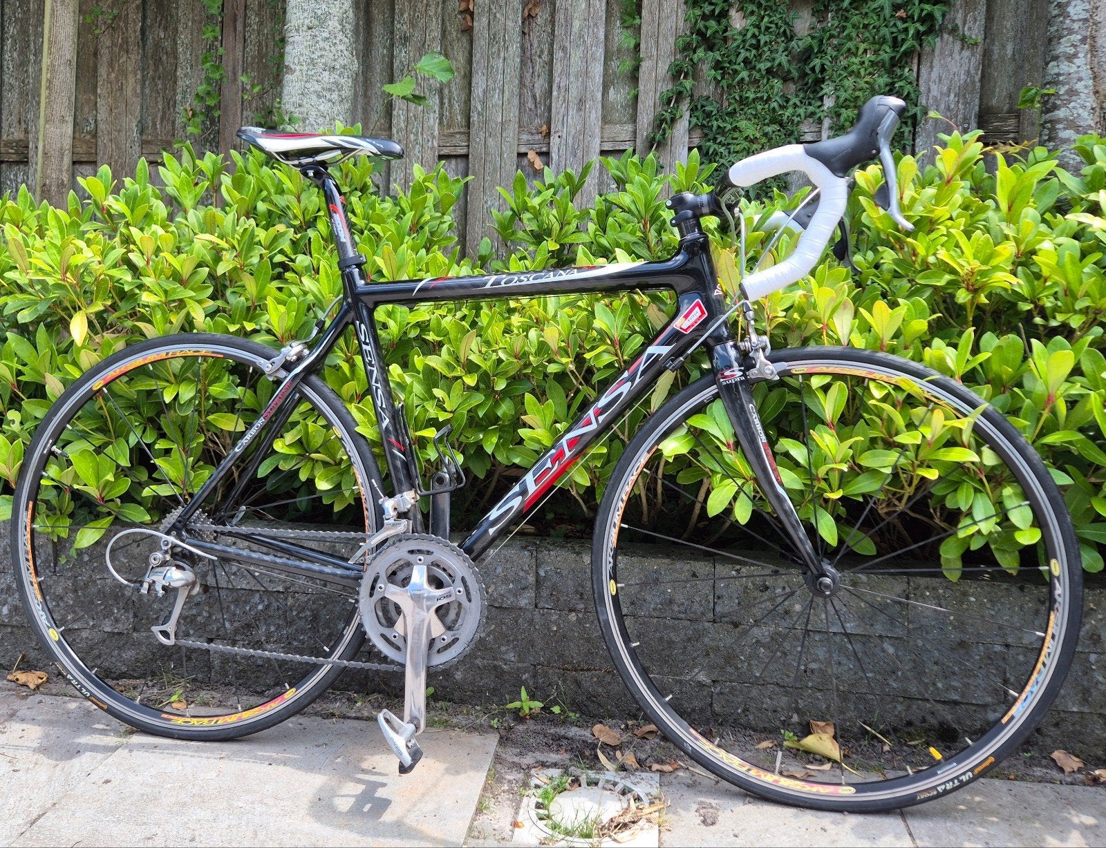 Racefiets Sensa Toscana - Carbon frame 56cm, Shimano 105,, 28 inch, Gebruikt, Carbon, Meer dan 20 versnellingen