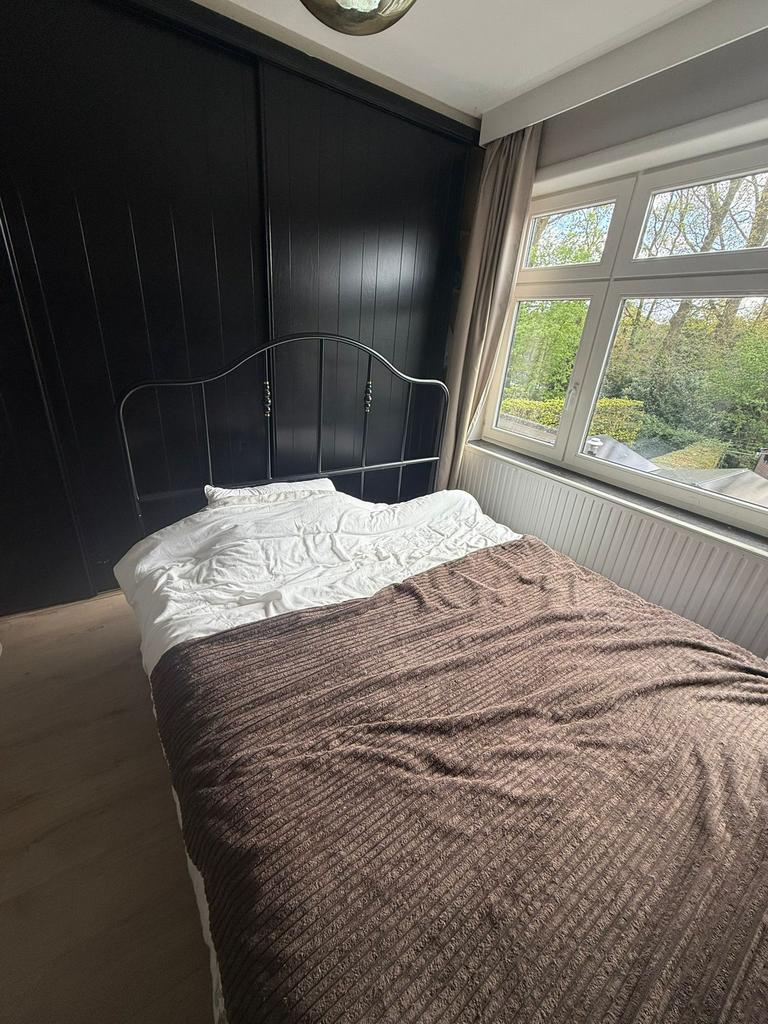 Ikea bed 160x200 + lattenbodem en matras, Huis en Inrichting, Slaapkamer | Boxsprings, Ophalen of Verzenden, Zo goed als nieuw