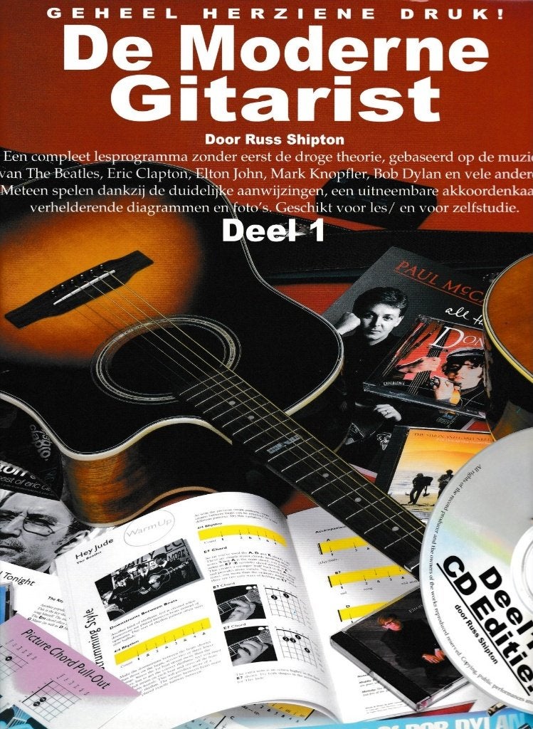 Russ Shipton - De Moderne Gitarist - Deel 1, Muziek en Instrumenten, Bladmuziek, Ophalen of Verzenden, Gebruikt, Artiest of Componist