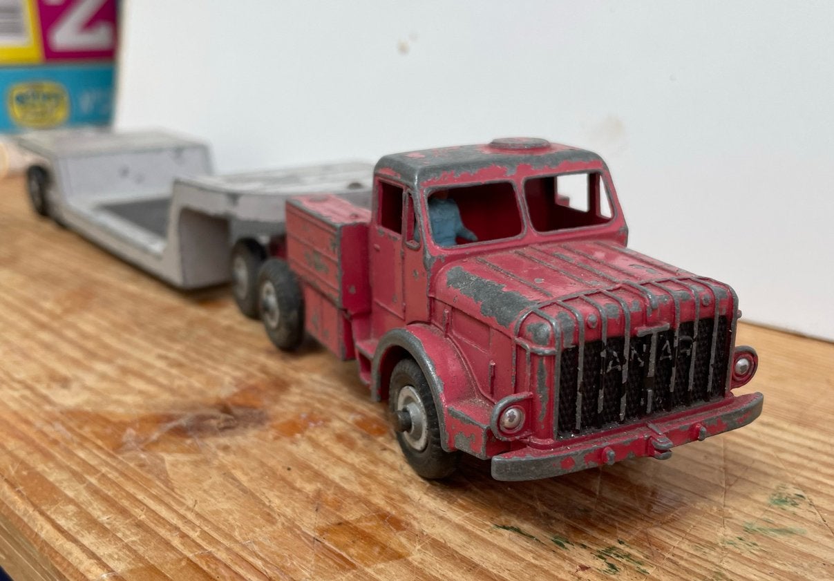 Dinky Supertoys Thornycroft Mighty Antar Low Loader 986, Ophalen of Verzenden