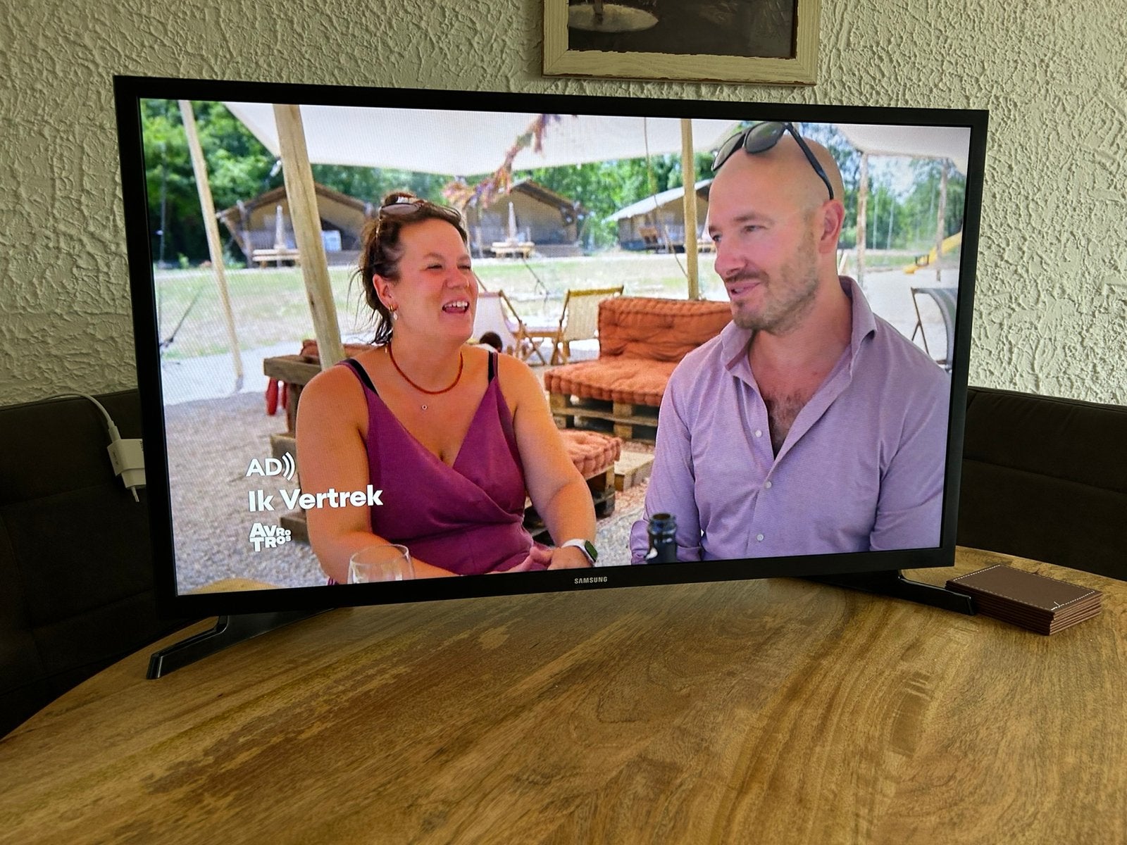 Samsung tv 82 cm, Ophalen, Gebruikt, 50 Hz, LCD