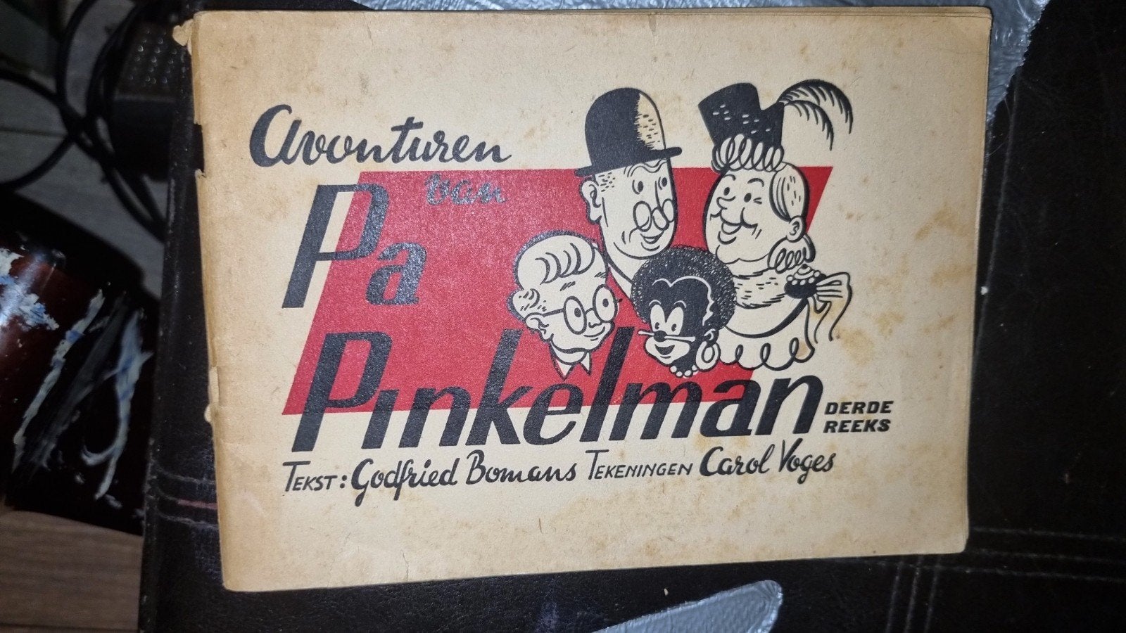 Avonturen van Pa Pinkelman - Derde Reeks, Boeken, Eén stripboek, Ophalen of Verzenden, Gelezen, Godfried Bomans