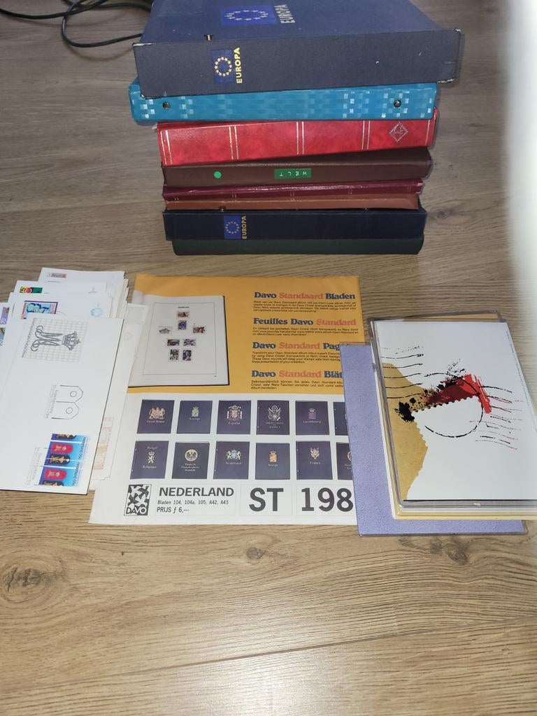 Leuke partij postzegels in albums fdc's etc, Postzegels en Munten, Ophalen of Verzenden, Buitenland