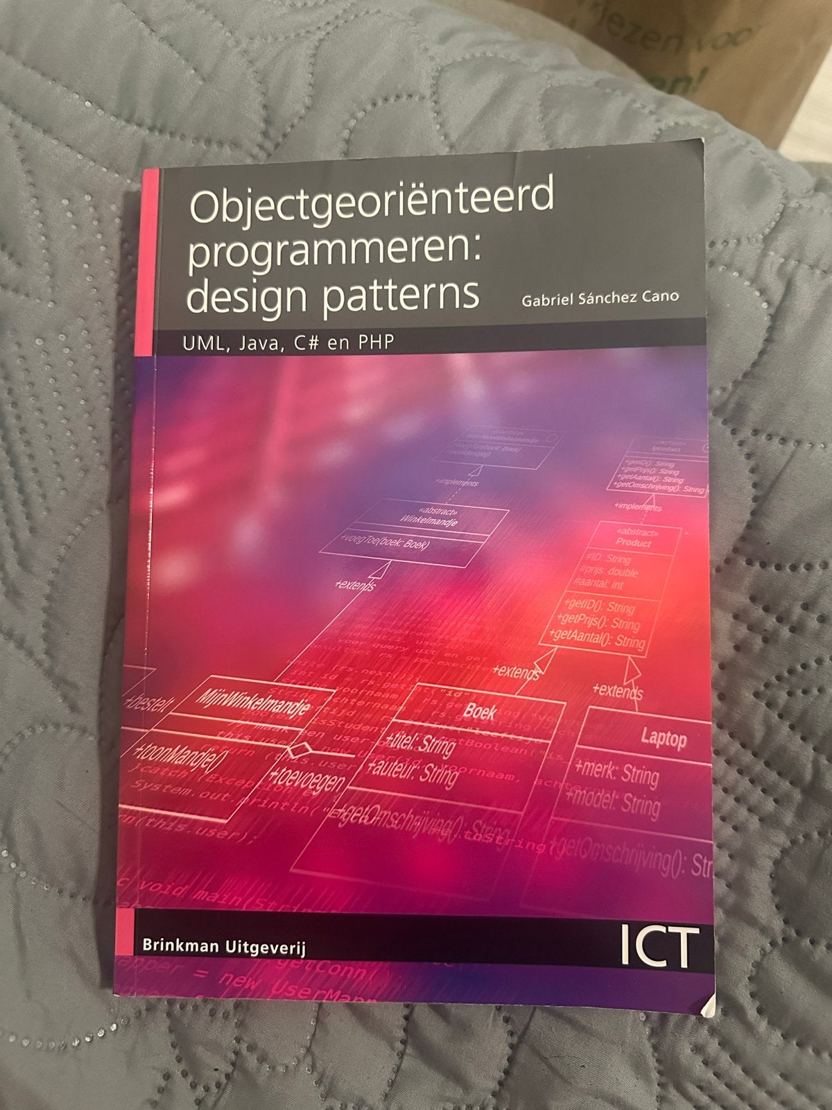 Objectgeoriënteerd programmeren: design patterns, Boeken, Ophalen of Verzenden, Gelezen, Programmeertaal of Theorie