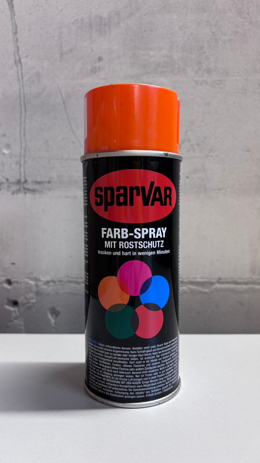 Spuitbus Sparvar Reinoranje graffiti, Ophalen of Verzenden, Zo goed als nieuw