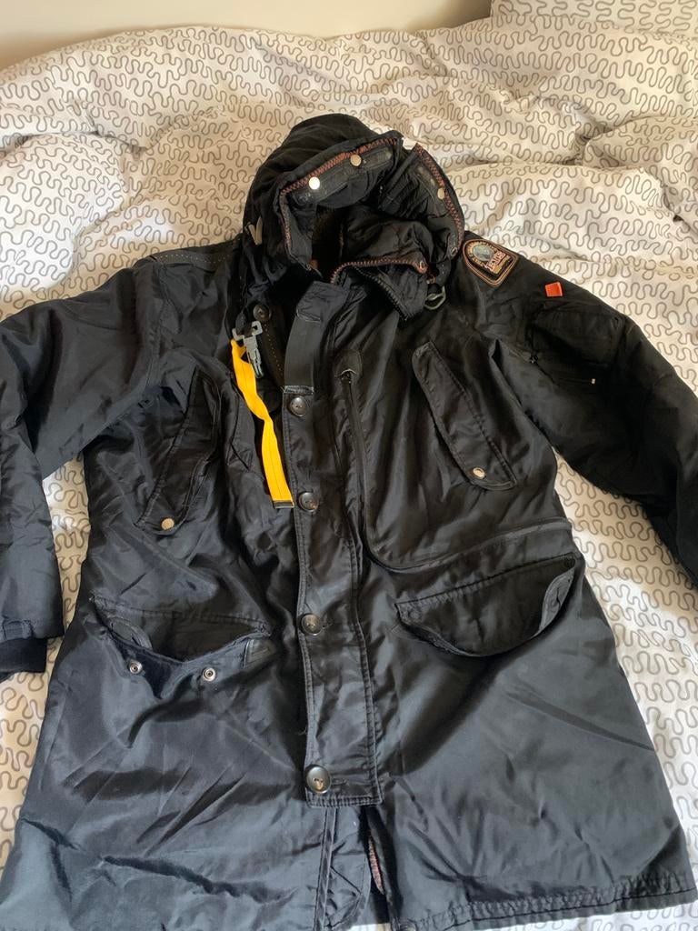 Parajumpers winterjas XXL, Kleding | Heren, Jassen | Winter, Ophalen of Verzenden, Gedragen, Overige maten, Zwart