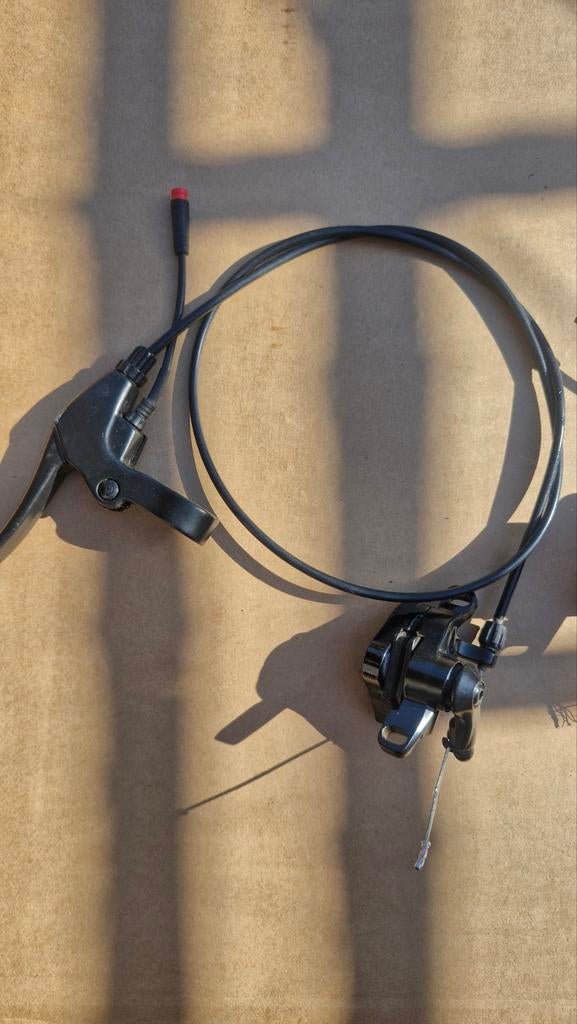 Complete remset voor fatbike, ebike, vouwfiets etc., Remmen, Ophalen of Verzenden, Zo goed als nieuw, Elektrische fiets