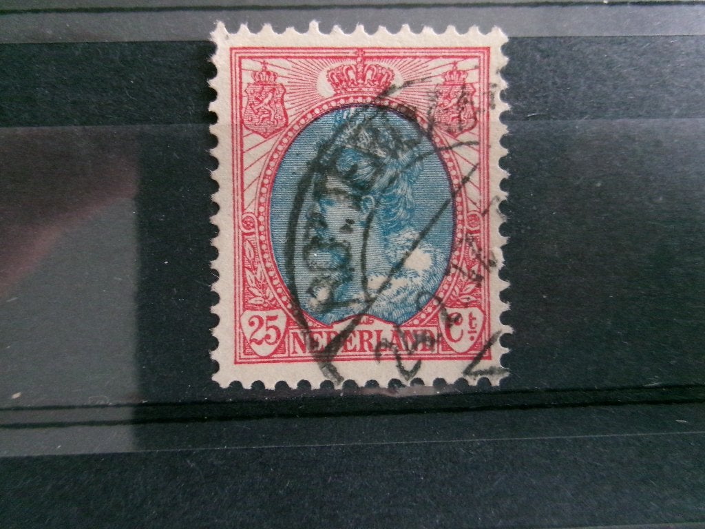 1899 - koningin wilhelmina 25 ct (170a), Postzegels en Munten, Ophalen of Verzenden, Gestempeld