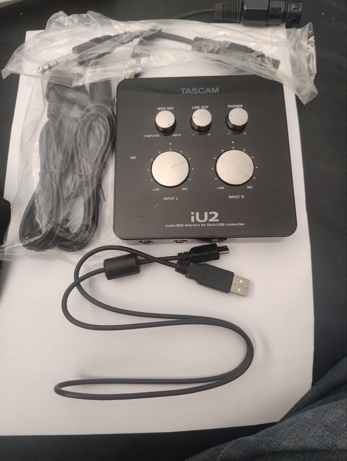 🔴 Tascam IU2 Audio/MIDI interface for iPhone/IPad/ iPod, Muziek en Instrumenten, Ophalen of Verzenden