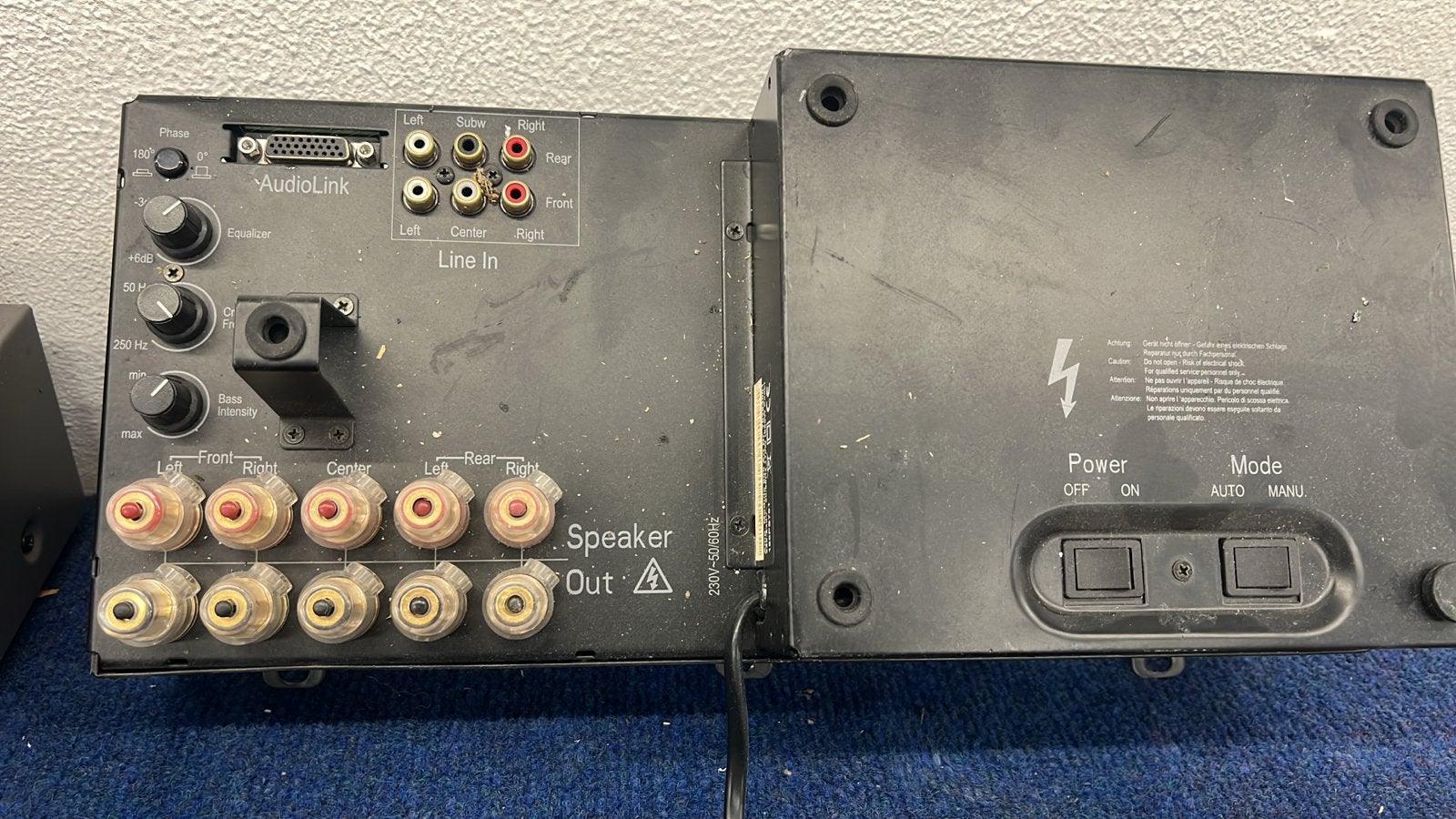 Partij diverse audioapparatuur: versterkers, receivers, plat, Ophalen, Gebruikt, Overige systemen, Overige merken
