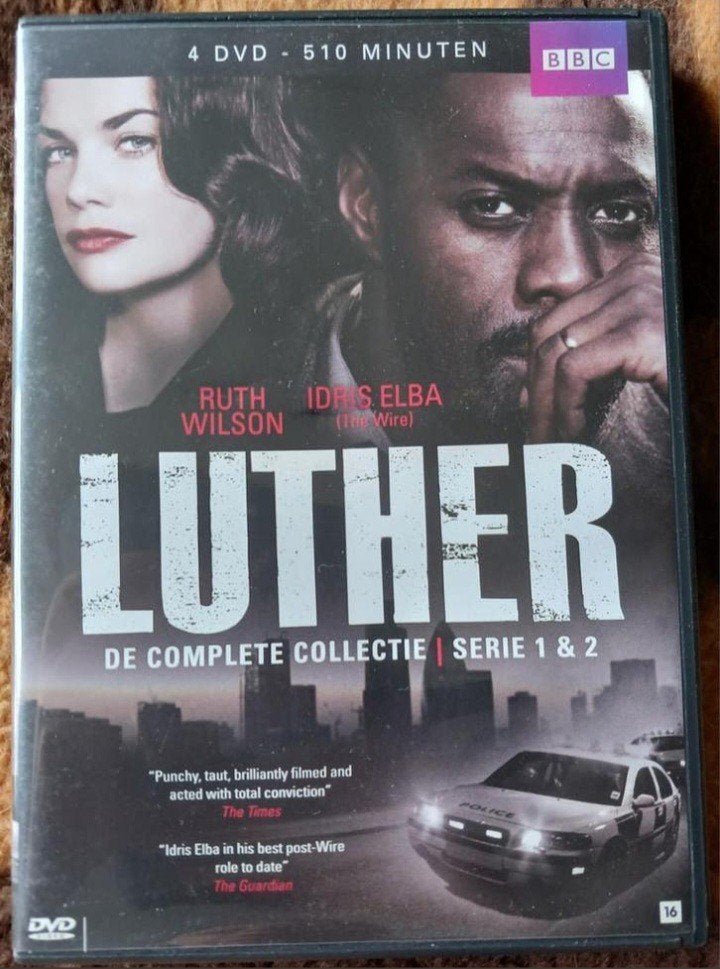 Luther: Serie 1, 2 & 3, Boxset, Ophalen of Verzenden, Zo goed als nieuw, Vanaf 12 jaar