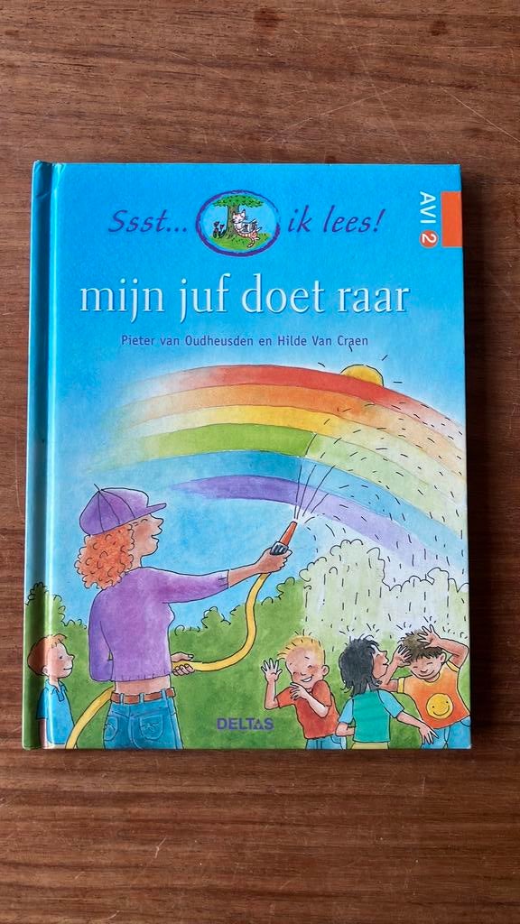 Hilde van Craen - Mijn juf doet raar | AVI 2, Boeken, Gelezen, Fictie algemeen, Hilde van Craen; Pieter van Oudheusden, Ophalen of Verzenden