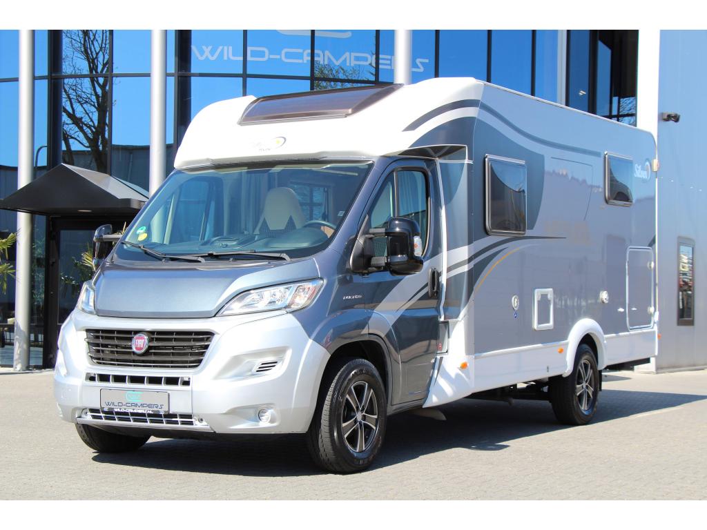 Sunlight T 66 - 130PK AUTOMAAT - ENKELE BEDDEN - VOL OPTIES!, Caravans en Kamperen, Automaat, Chemisch toilet, Fiat, Tot en met 2