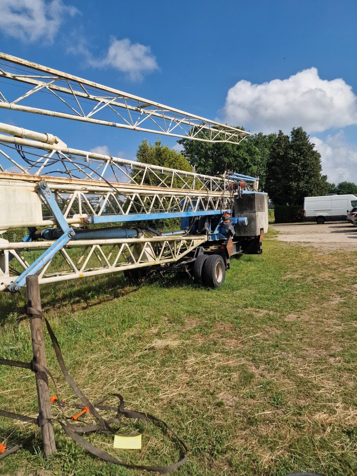 ZEMAG ML 200 Bouwkraan 25m Gieklengte, Zakelijke goederen, Machines en Bouw | Kranen en Graafmachines, Ophalen