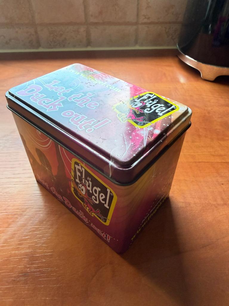 Flugel blikje, Verzamelen, Ophalen of Verzenden, Zo goed als nieuw