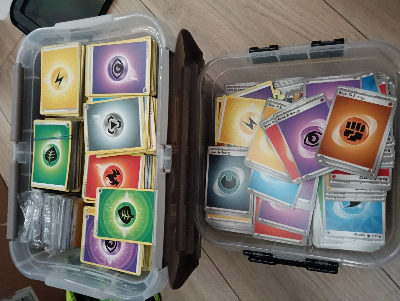Duizenden Pokémon Energy Kaarten - Diverse Generaties, Ophalen, Gebruikt, Meerdere kaarten