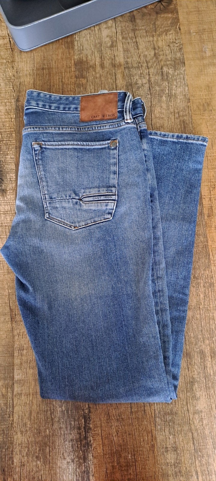 Cast iron w34 l32,riser., Ophalen of Verzenden, Zo goed als nieuw, Blauw, W33 - W34 (confectie 48/50)