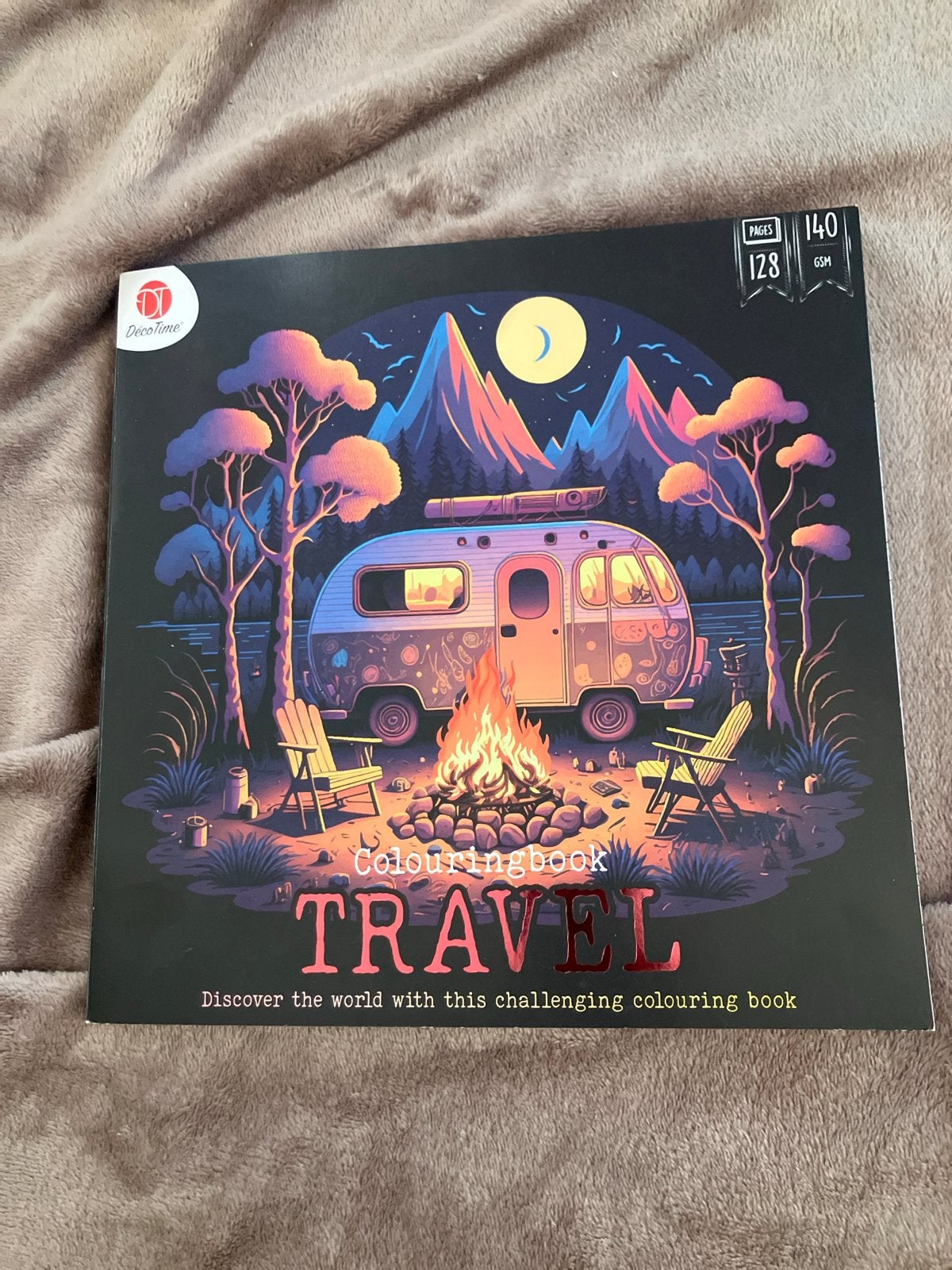 DecoTime Kleurboek Travel - Ontdek de wereld, Ophalen of Verzenden, Nieuw in verpakking