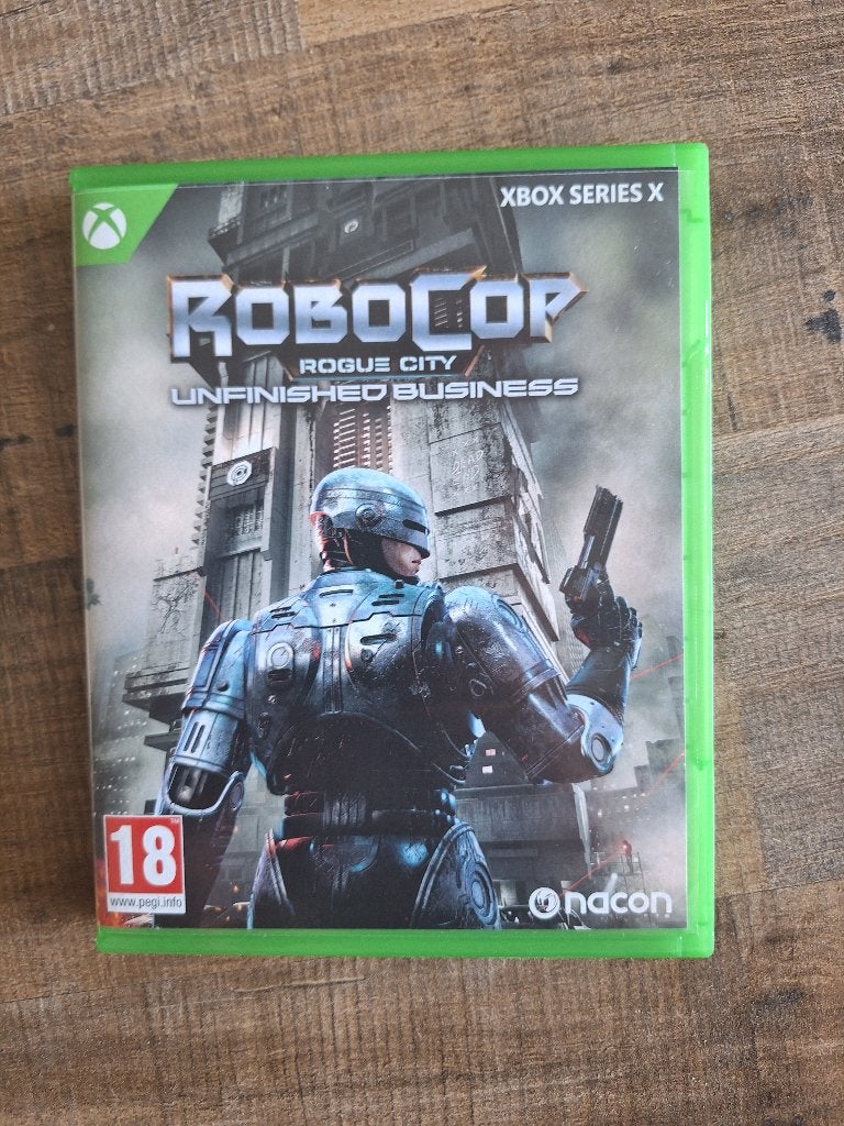 Robocop Rogue City - Unfinished Bussiness XBox Series C, Spelcomputers en Games, Games | Xbox Series X en S, Ophalen, Zo goed als nieuw