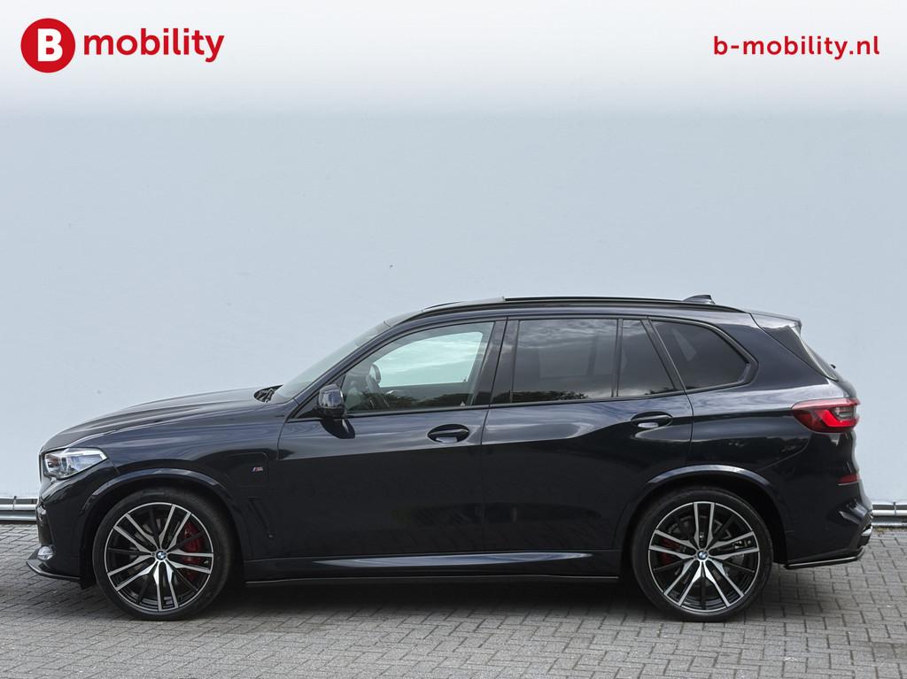 BMW X5 xDrive45e High Executive M-Sport Laser M Stoelen Harm, Gebruikt, Zwart, Vierwielaandrijving, Hybride Elektrisch/Benzine