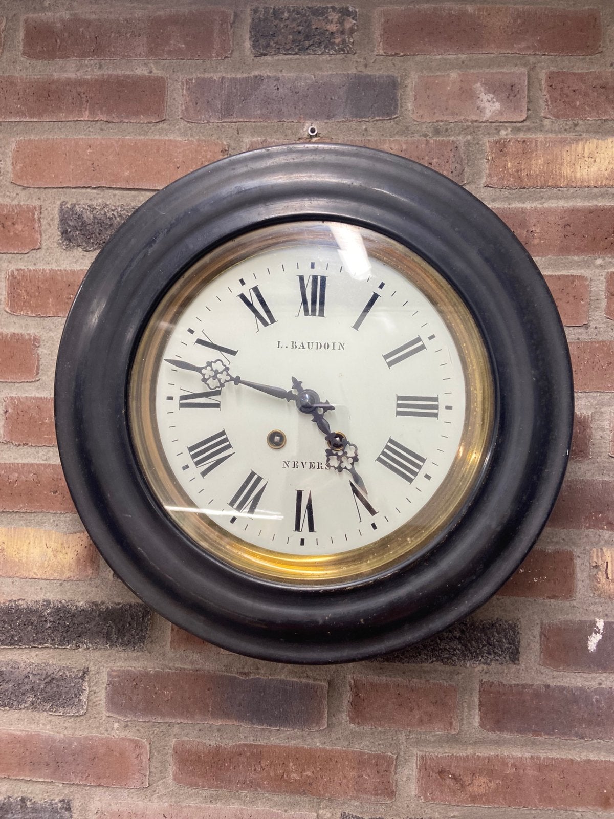 Schoolklok of stationsklok, Ophalen, Zo goed als nieuw, Wandklok