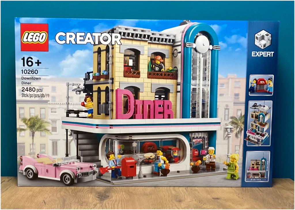 Lego 10260 Downtown Diner, Ophalen, Nieuw