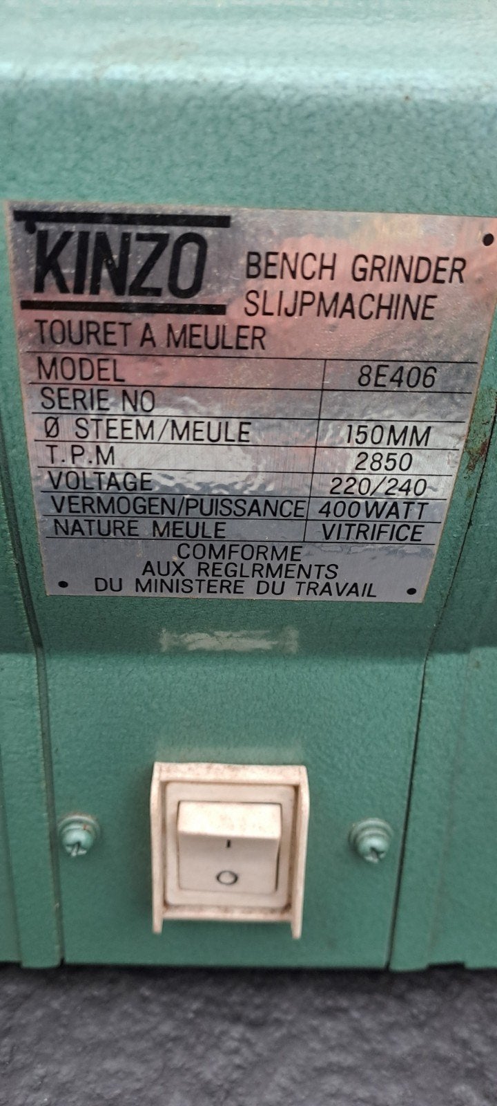 te koop slijpmachine zo goed als nieuw, Ophalen of Verzenden, Zo goed als nieuw, Minder dan 700 watt, Werkbankslijpmachine