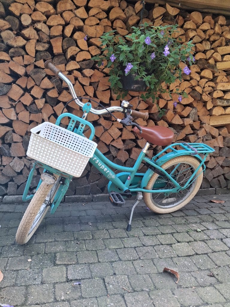 Kinderfiets SuperSuper, Velgrem, Ophalen, Overige merken, 16 tot 20 inch