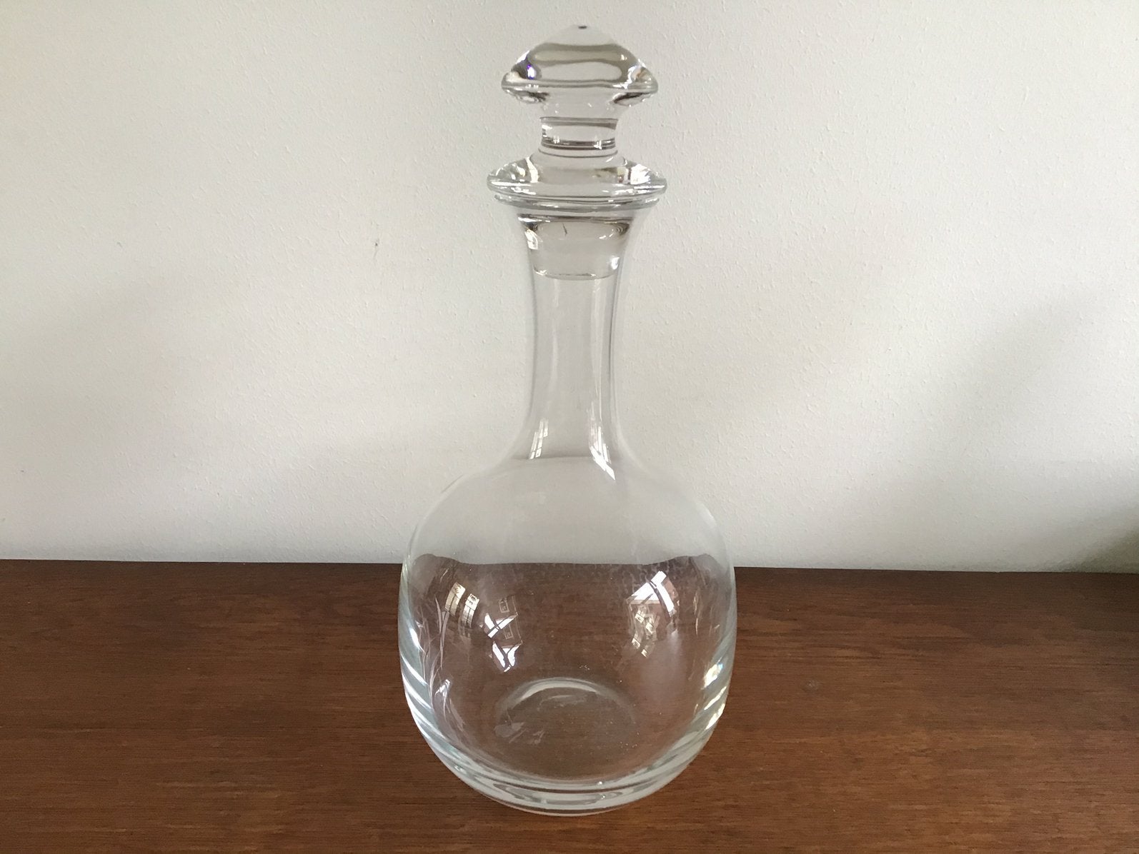 Mooie whisky wijn water karaf glas kristal, Ophalen of Verzenden