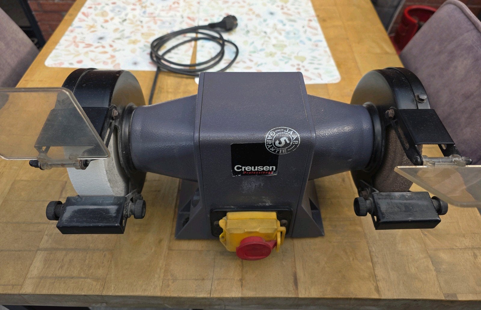 Creusen Werkbankslijpmachine DS 8150 TS, Ophalen of Verzenden, Zo goed als nieuw, Minder dan 700 watt, Werkbankslijpmachine