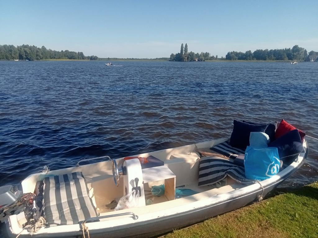 Corsiva 4.30 Classic met Yamaha 8pk en trailer, Ophalen, Gebruikt