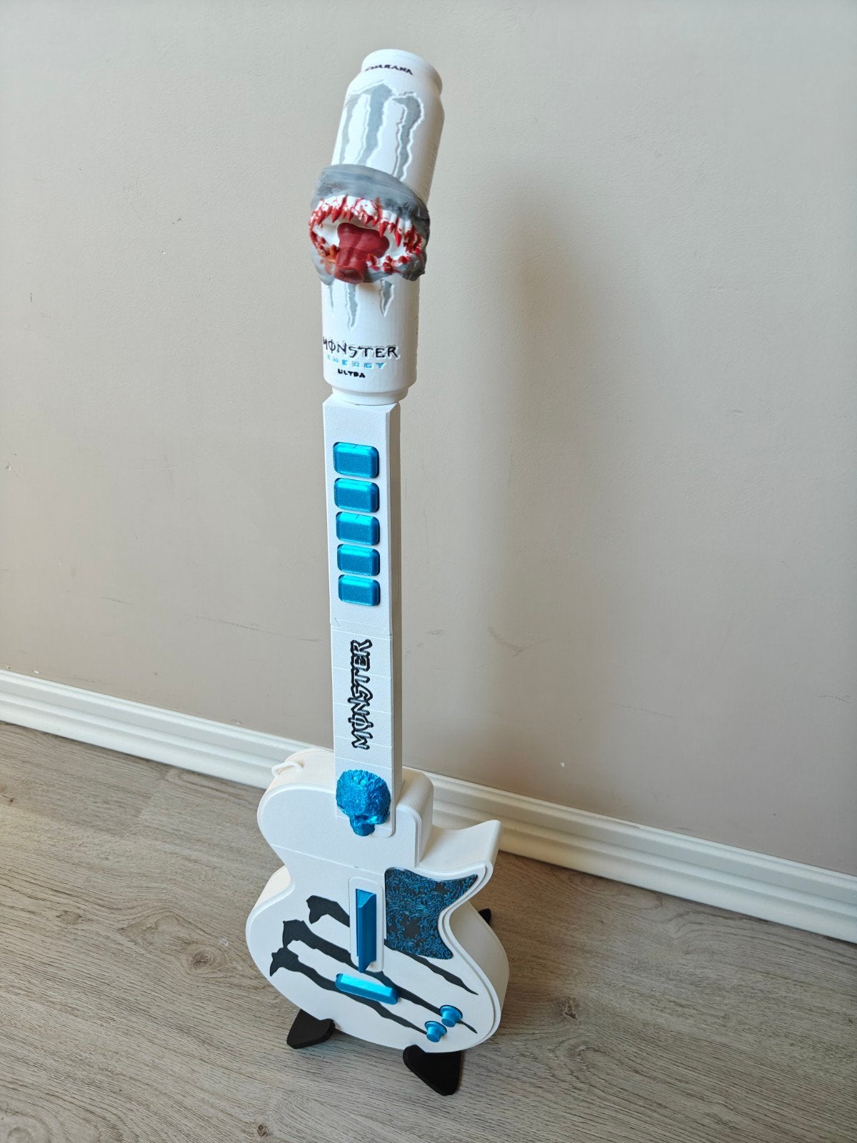 Custom Monster Energy Guitar Hero Controller - PC/XBOX/PS, Ophalen of Verzenden