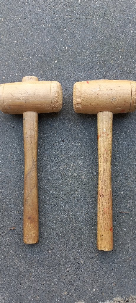 Houten hamer, Ophalen of Verzenden, Gebruikt